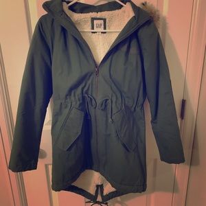 GAP Faux Fur Coat